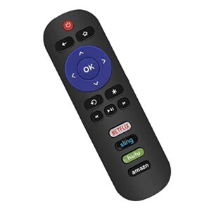 New Replace Remote Control fit for TCL Roku TV 49S405 32S305 40FS4610R 43S405 32S3750 40S305 43S305 55S405 32FS4610R 32S800 32S3850B 40S3800 55US57 50UP120 28S3750 49S305 65S405 50FS3800 40FS3750