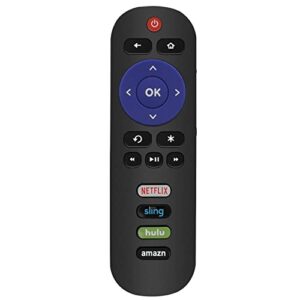 New Replace Remote Control fit for TCL Roku TV 49S405 32S305 40FS4610R 43S405 32S3750 40S305 43S305 55S405 32FS4610R 32S800 32S3850B 40S3800 55US57 50UP120 28S3750 49S305 65S405 50FS3800 40FS3750