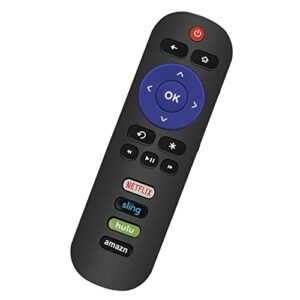 New Replace Remote Control fit for TCL Roku TV 49S405 32S305 40FS4610R 43S405 32S3750 40S305 43S305 55S405 32FS4610R 32S800 32S3850B 40S3800 55US57 50UP120 28S3750 49S305 65S405 50FS3800 40FS3750
