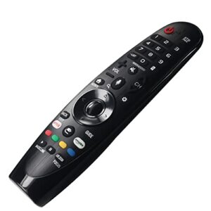 Rnnokate Replace Remote Control for LG TV AN-MR650A fit for LG Smart TV 43UJ654T 49UJ634V 49UJ7700 55SJ8000 55SJ800A 55SJ8500 55SJ850T 55UJ634V 55UJ6520-UD 55UJ6540-UB 55UJ7700 (2 AAA Batteries)