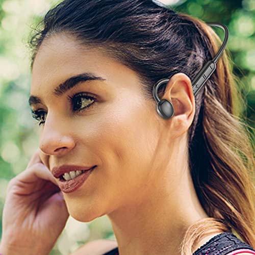 Sound Wave Conduction Bluetooth Headphones Stereo Wireless Earphones Long Lasting Battery Life in Ear Outdoor Sports Waterproof Headset