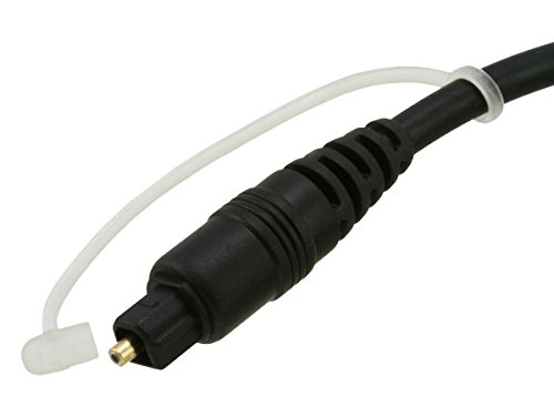 Monoprice S/PDIF (Toslink) Digital Optical Audio Cable, 6ft Black