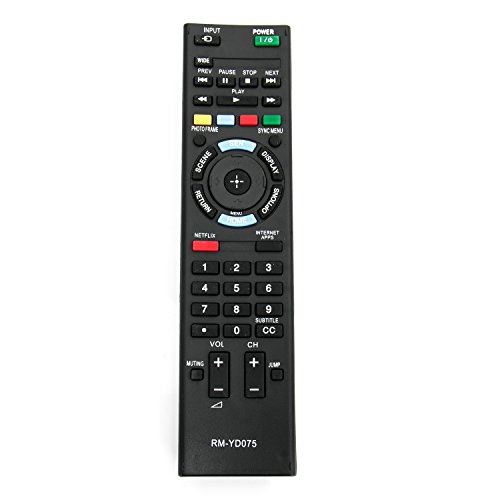 RM-YD075 Replacement Remote Control fit for Sony Bravia TV KDL-40EX640 KDL-46EX640 KDL-55EX640 KDL-46EX645 KDL-50EX645 KDL-60EX645 KDL-55EX645 KDL-40EX645