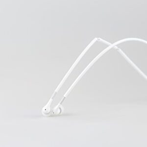 Cordskinz - (White) Anti-Tangling, Protective & Fashionable Sleeves for Earbuds …