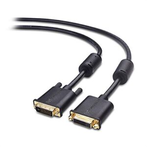 cable matters dvi to dvi extension cable (dvi-d dual link extension cable) – 6 feet