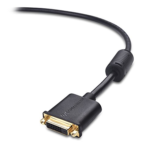 Cable Matters DVI to DVI Extension Cable (DVI-D Dual Link Extension Cable) - 6 Feet