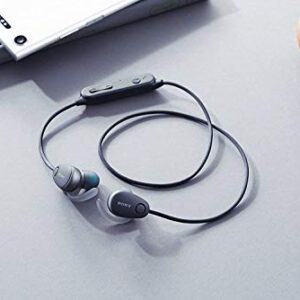 Sony SP600N Wireless Noise Canceling Sports In-Ear Headphones, Black (WI-SP600N/B)