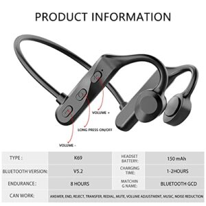 Back-mounted Headset Long Battery Life for Daily Life Simple and Fast Linking of Devices Often Minimalist Sports Earphones Simple and Fast Linking of Devices Suitable for Running Fitness Activities