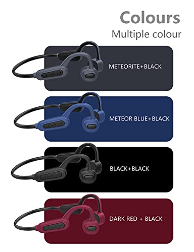 Taiyoko Bone Conduction IP68 Waterproof Bluetooth 5.0 Headphones Open-Ear Sport Wireless Headset with MP3 Play Swimming Headphones Up to 6-8H Playtime