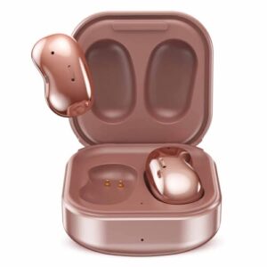 urbanx street buds live true wireless earbud headphones for samsung galaxy a03s – wireless earbuds w/hands free controls – (us version) – rose gold