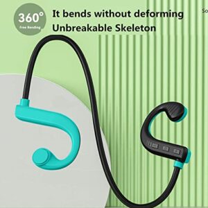 HiFi Bones-Conduction Wireless Headphone Upgrade Bluetooth 5.2 Bone-Drive Support SD Card Headset Stereo Earphone Sport