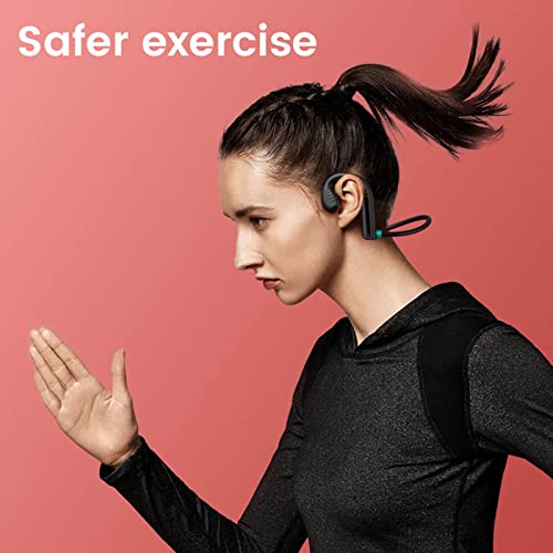 HiFi Bones-Conduction Wireless Headphone Upgrade Bluetooth 5.2 Bone-Drive Support SD Card Headset Stereo Earphone Sport