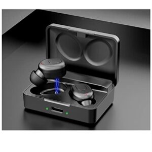 wireless earbuds bluetooth headphones with charging case in ear waterproof headset built-in microphone immersive premium sound for sports running gaming music