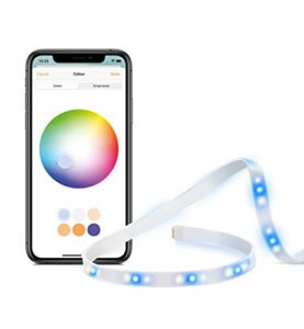 eve light strip – apple homekit smart home led lights strip, full color spectrum and white, 1800 lumens