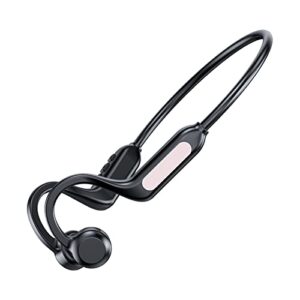 Bluetooth 5.3 Headset Wireless Ear Mounted Sports LED Digital Display Conduction Bluetooth Headset Headphones for Sports