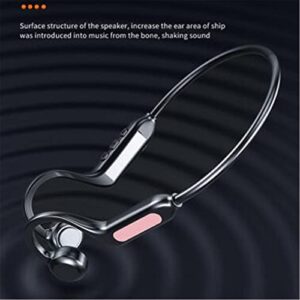 Bluetooth 5.3 Headset Wireless Ear Mounted Sports LED Digital Display Conduction Bluetooth Headset Headphones for Sports