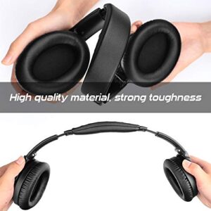 FOGEEK Active Noise Cancelling Headphones, Apollo 11 Bluetooth Headphones with Mic Deep Bass Hi-Fi Sound, Wireless Foldable Headphones, 30 Hours Battery Life for Traveling TV PC Cellphone