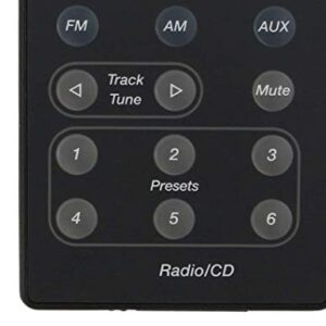 Young Replacement Bose Wave Radio/CD Remote Control for AWRC-1W AWRC-1G AWRC-1P Black SEA# P1