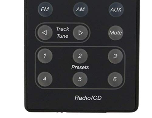 Young Replacement Bose Wave Radio/CD Remote Control for AWRC-1W AWRC-1G AWRC-1P Black SEA# P1