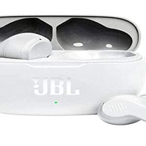 JBL Vibe 200TWS True Wireless Earbuds - White (Renewed)