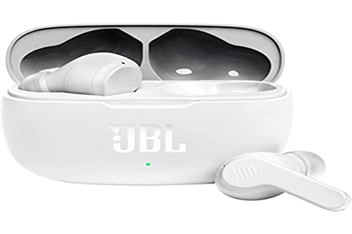 JBL Vibe 200TWS True Wireless Earbuds - White (Renewed)