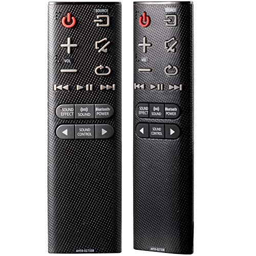 New AH59-02733B Replacement Sound Bar Remote Control Compatible with Samsung SoundBar HW-H450 HW-HM45 HW-HM45C HW-H450/ZA