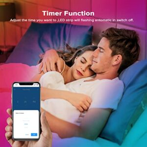 BTF-LIGHTING WS2812B WS2811 2.4G WiFi Music SP511E SPI Controller Google Home/Alexa Timer Mode with Dual Signal Output 900pixels/port for LED Module Pixel Strip Light APP/3Key Button/IR Remote Control