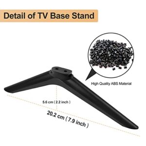 Maozhren TV Stand Base for Hisense TV Legs, Base Stand for Hisense 32" 40" 43" Smart TV, for 32H4030F 32H4F 32H4F5 32H4030F1 40H4030F 43H4030F, TV Stand Legs for Hisense with Screws and Instructions