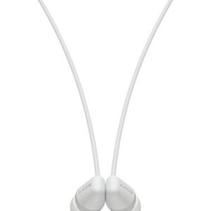 Sony WI-C200 Wireless in-Ear Headset/Headphones with mic for Phone Call, White (WIC200/W)