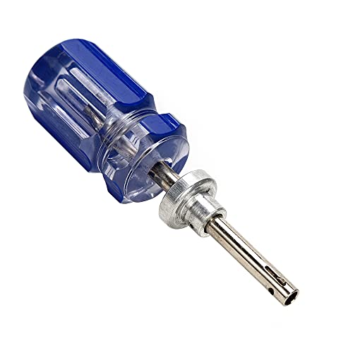 TLS.eagle 4 Inch CATV Cable Locking and Unlocking Terminator TV Tool Blue