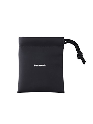 Panasonic drops360°LUXE Premium In-Ear Stereo Headphones RP-HJX20-K (Black and Silver) Powerful Bass, with Travel Case