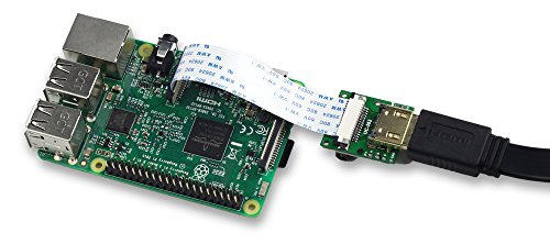 Arducam CSI to HDMI Cable Extension Module with 15pin 60mm FPC Cable for Raspberry Pi Camera V3/V1/V2/HQ (Pack of 2, 1 Set)