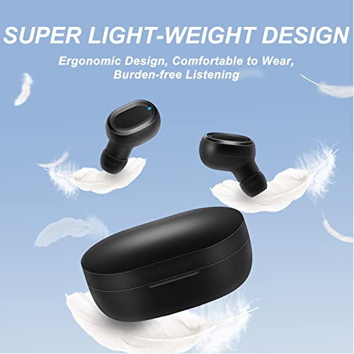 Wireless Earbuds Bluetooth Headphones in-Ear, Noise Cancelling Earbuds Stereo Sound, Deep Bass & with Charging Case Air Buds Pro Touch Control, Wireless Headphone IPX7 Waterproof Sport