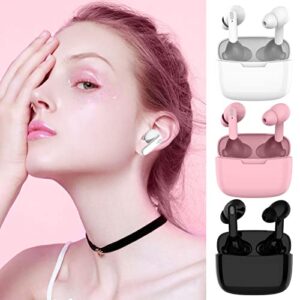 ladigasu bluetooth headset hd call in ear sports stereo wireless headphone waterproof non delay headset with charging case