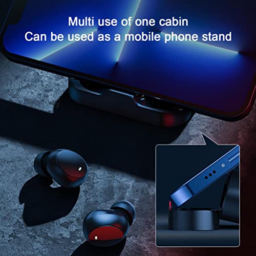 LED Power Digital Display Wireless Bluetooth Earbuds in Ear - Light-Weight Headphones - Built-in Microphone - HiFi Sound Quality Sound with Charging Case - Designed for Sports & Game