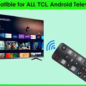 New RC802V Voice Command Smart Remote Compatible for All Android 4K UHD TCL Smart Televisions.