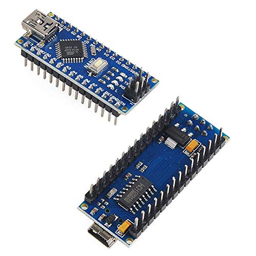 for Nano V3.0 Module ATmega328P 5V 16MHz CH340G Chip Microcontroller Development Board USB Cable for Arduino (Nano 3pcs+3pcs USB Cable)