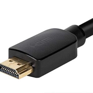 Monoprice Ultra 8K HDMI Cable - 6 Feet - Black | No Logo, High Speed, 8K@60Hz, 48Gbps, Dynamic HDR, eARC, Compatible with PS5 / Xbox Series X & Series S and More