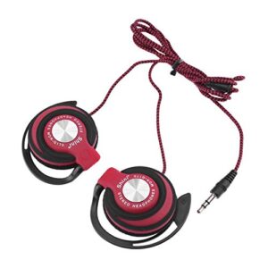 earphones universal 3.5mm plug wired clip on ear sports earphone heavy bass headphone