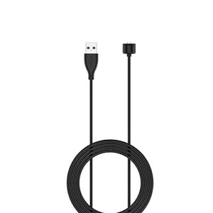 EXMRAT Compatible with Xiaomi Mi Band 5 Charger, Xiaomi Mi Band 5 6 7 USB Magnetic Charging Cable Replacement Charge Cord Dock 1.64ft / 50cm (1)