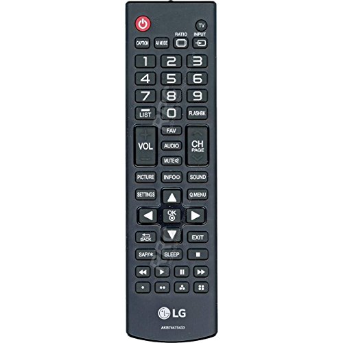 LG Electronics AKB74475433 TV Remote Control for 42LX330C, 42LX530S, 43LX310C, 49LX310C, 49LX341C, 49LX540S, 55LX341C, 55LX540S, 60LX341C, 60LX540S, 65LX341C, 65LX540S