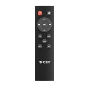 replacement remote control compatible with majority bowfell tv soundbar