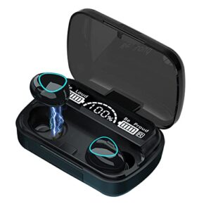 ＷＭＷＹＭＸ Wireless Earbuds Hi-Fi Stereo Deep Bass Bluetooth Fast Charging in-Ear Headphones Touch Control Headphones for Sports Office Cordless Earphones for iPhone/Android