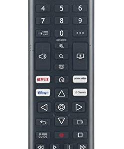 AKB76037601 Replaced Remote fit for LG Smart 4K TV 43UP7100ZUF 43UP7560AUD 50UP7100ZUF 50UP7560AUD 55UP7100ZUF55UP7560AUD 65UP7100ZUF 65UP7560AUD 70UP7070PUE 70UP7170ZUC 70UP7570AUD 75UP7070PUD