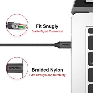 Upgrow USB C to DisplayPort Cable 4K@60Hz 6FT for Home Office USB C to DP Cable Compatible with MacBook Pro/Air, iPad Pro with USB-C Port laptops/Phones (UPGROWCMDPM6)