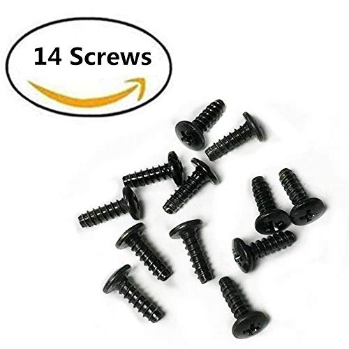 Pack of 14 Screws Replacement Compatible with Samsung TV Base Stand Type 6003-001782 6003001782 UN6 UN40C5000QF UN40C6300SF UN40C6400RF UN40C6400RH UN40C7000WF UN40D5003BF UN40D5005BF UN75F6400AF