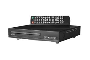 onn compact dvd/dvd-rw player with remote, 8.85″
