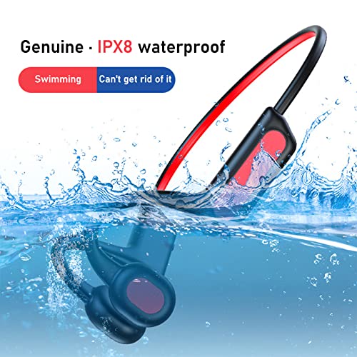 Bluetooth Headphones Stereo Wireless Earphones Built-in Noise-canceling Mic Open-Ear Waterproof Sport Headsets for Running Cycling Hiking Yoga