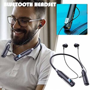 pstuiky Bluetooth 5.2 Headphones, Long Battery Life,100 Hours,Ipx5 Waterproof, 360 Degree Omni-Directional Sound Field Positioning Neckband Running Sport Headset