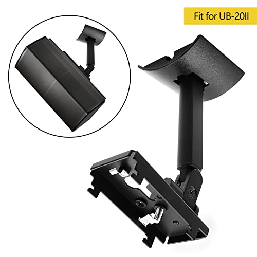 KJDiSRPin UB-20 Wall Bracket Series II for All Bose Cinemate Lifestyle Speaker Ceiling Mount,Steel Speakers Brackets Strong and Sturdy (Black)